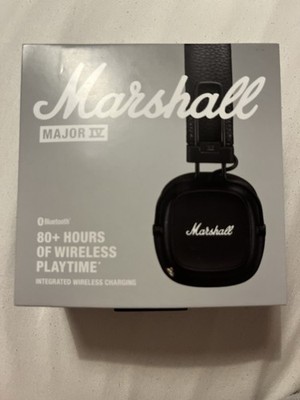 Marshall Major IV Bluetooth-Kopfhörer, Schwarz