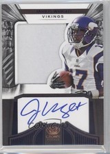 2012 Crown Royale Purple 19/25 Jarius Wright #265 Auto 1b8