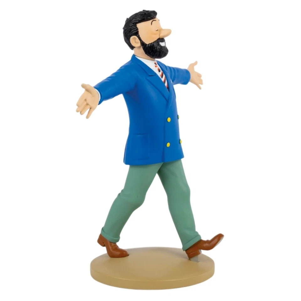 Figurine de collection Tintin, Haddock en veston bleu 13cm (42262) - Image 2 of 4