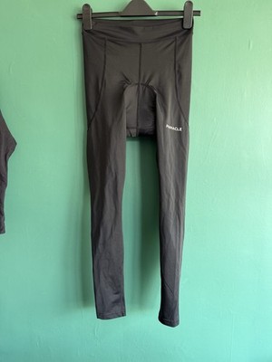 Pinnacle schwarz gepolsterte Radtights Herren Medium M 10183