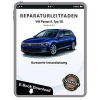 VW Passat 8 (14-19) Karosserie Unfall Instandsetzung Reparaturhandbuch Download