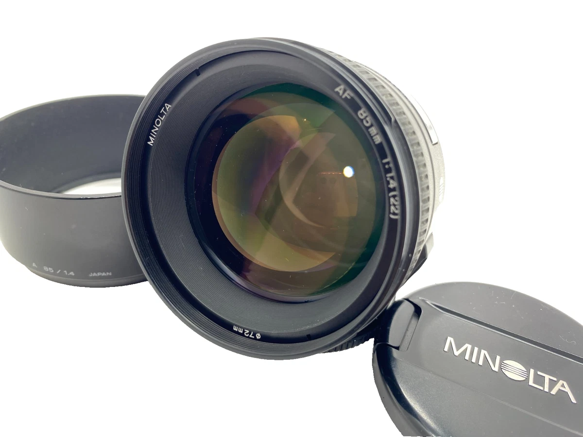 Minolta f/1.4 Lenses 85mm Focal for sale - eBay