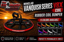 MINELAB VANQUISH 560 RUBBER BUMPER COVER FOR THE V8X COIL