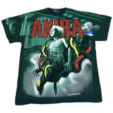 Vintage AKIRA AOP Tetsuo Awakening 1988 80s Anime XL Single Stitch Shirt REPRINT