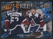 2025-26 UPPER DECK SIZZLE REEL SPECKLE NHL CARD [COLORADO] SR-6 Nathan MacKINNON