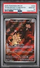 Pokemon Destined Rivals Team Rocket's Meowth 203 PSA 10