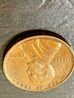 1942 Wheat penny chip on Liberty Trust date 42 — photo 3