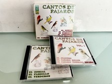 CANTOS DE PÁJAROS-DOBLE CD-ZORZAL,PARDILLO,VERDERÓN,GILGERO,CANARIO- 2 DISCOS