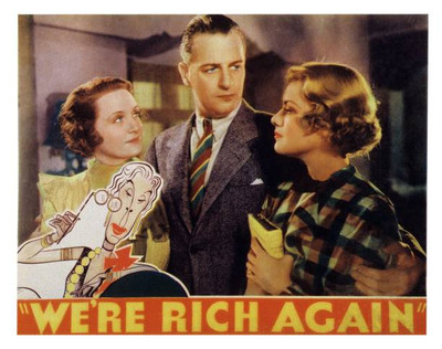 Were Rich Again US Lobby Card Billie Burke Reginald Denny Old Movie Photo