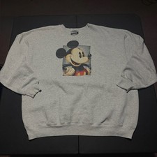 Vintage 90s The Disney Store Mickey Mouse Graphic Crewneck Sweatshirt