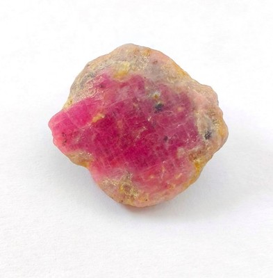 26.50 Cts Natural Red Ruby Old Burma Untreated Rough Loose Gemstone T44-1