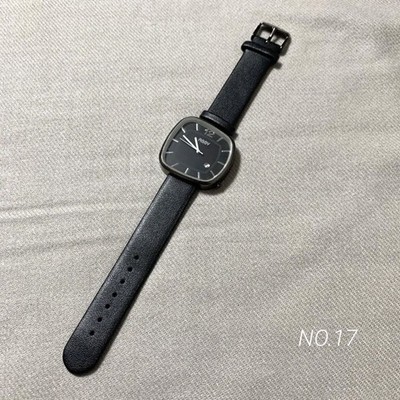 Daniel Wellington Analog Quartz Women Black Square Watch Battery Dead Vintage 32