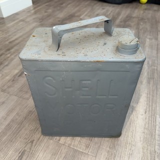 Vintage Shell Motor Spirit 2 Gallon Petrol Can