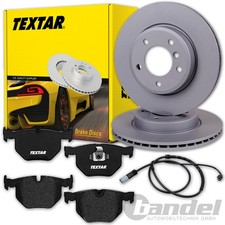 TEXTAR BREMSSCHEIBEN 320mm + BELÄGE HINTEN passend für BMW X5 E70 F15 X6 E71 F16