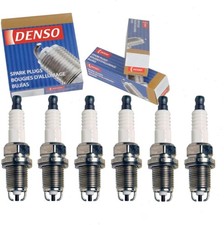 6 pc DENSO Standard Spark Plugs compatible with Toyota Tacoma 3.4L V6... 