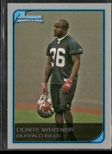 2006 Bowman Donte Whitner RC #151 Buffalo Bills