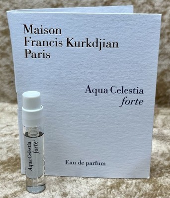 Aqua Celestia Forte Maison Francis Kurkdjian EDP Sample 0.06 Fl. Oz./2Ml. Spray
