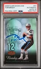 2006 FLAIR SHOWCASE #57 TOM BRADY PSA AUTHENTIC DNA AUTO 10