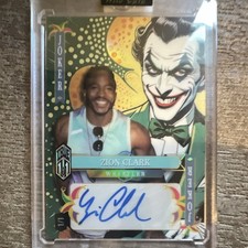 Wild Card 2025 Jokers Wild Zion Clark Autograph TRUE 1/1 Wrestling