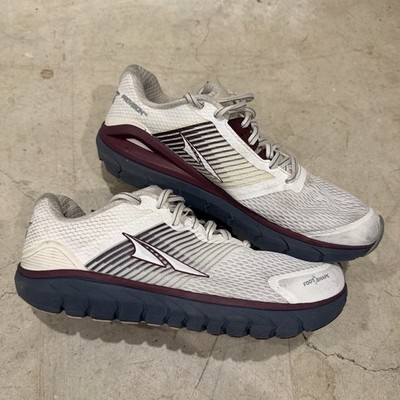 Size 7.5 - Altra Womens Provision ALOA4QTQ104 White Grey Burgundy