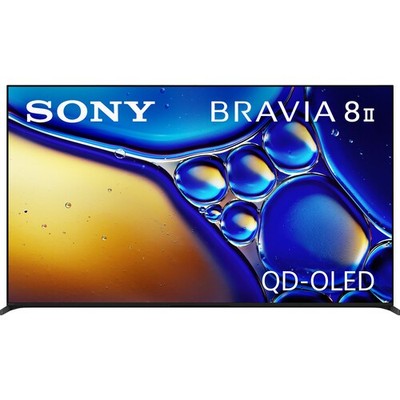 Sony BRAVIA 8 II QD-OLED TV 55-Inch 4K Smart with Google TV - K55XR80M2