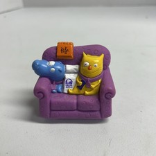 Taco Bell Nacho And Dog 1995 Toys Couch Racer Kids Meal Toy. 25