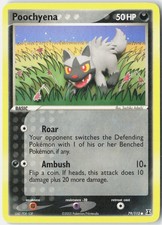 Poochyena 79/113 Common Delta Species Pokemon Lightly Played on eBay