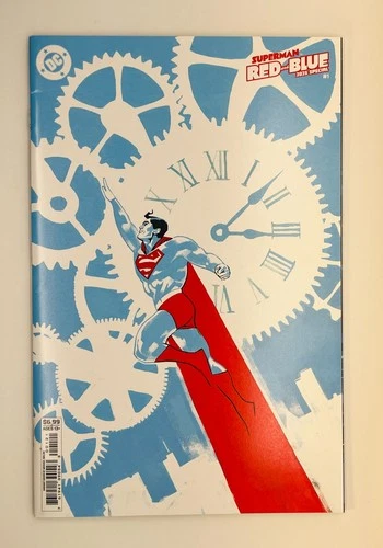 SUPERMAN RED AND BLUE 2025 SPECIAL #1 MICHAEL WALSH VARIANT