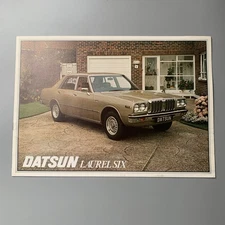 Datsun Nissan Laurel Six 2-Litre 1978-79 UK Sales Brochure VGC