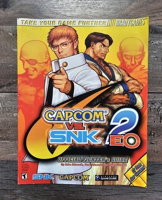 Capcom Vs. SNK 2 EO Fighters Guide Official Strategy Guide Lösungsbuch Engl. PS2
