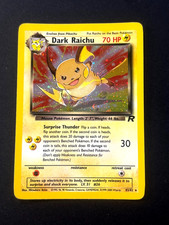 Dark Raichu 83/82 Team Rocket WoTC Holo Rare LP with SWIRL - Pokemon Card