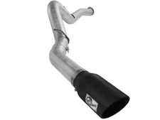 49-04040-B ATLAS 5 IN Aluminized Steel DPF-Back Exhaust System w/Black Tip GM Di