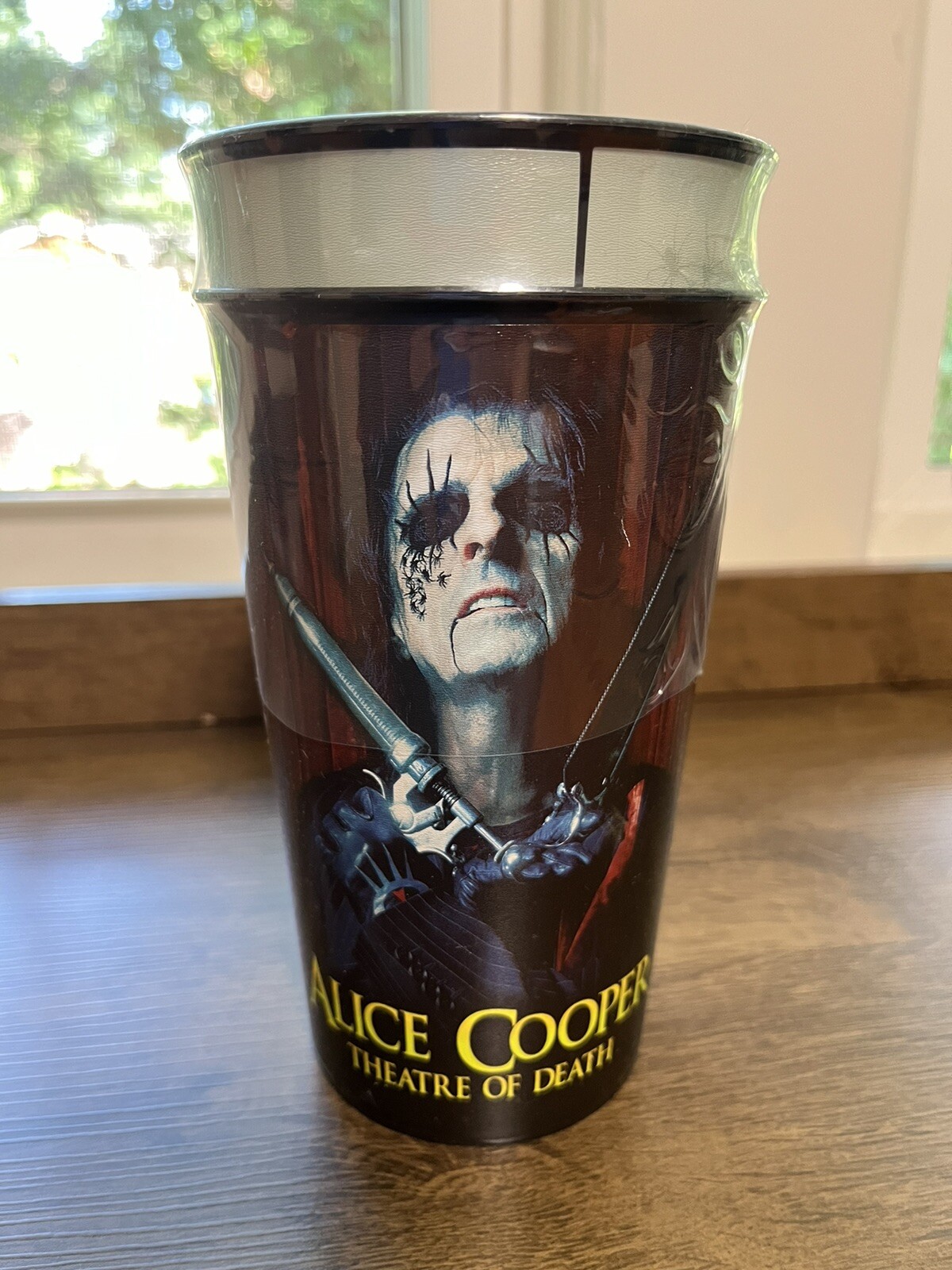 Alice Cooper Welcome To My Nightmare Theatre Of Death Tour Cup X2 VIP Swag LP CD