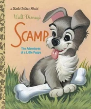 Scamp; Disney Classic; Little Golden Book - hardcover, 9780736423113, Books