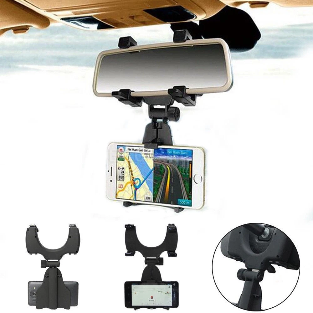 Porta Cellulare Da Auto Supporto Telefono Auto Universale 360° Per Cruscotto O Parabrezza - Reggi Cellulare/GPS, Colore Nero O Rosso Reggi Telefono Auto