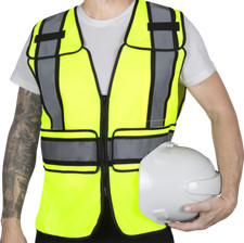 Warnweste Warnschutzweste Unfallweste Sicherheitsweste Pannenweste Gelb Neon