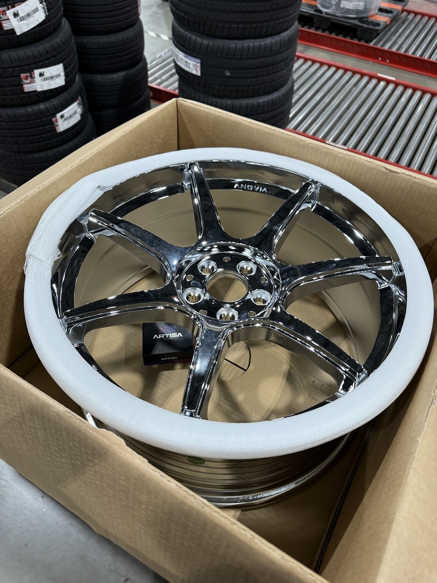 Blemished Single 18x8.5 Chrome Wheel Anovia Kano 5x100 35 | eBay Blemished Single 18x8.5 Chrome Wheel Anovia Kano 5x100 35 | eBay