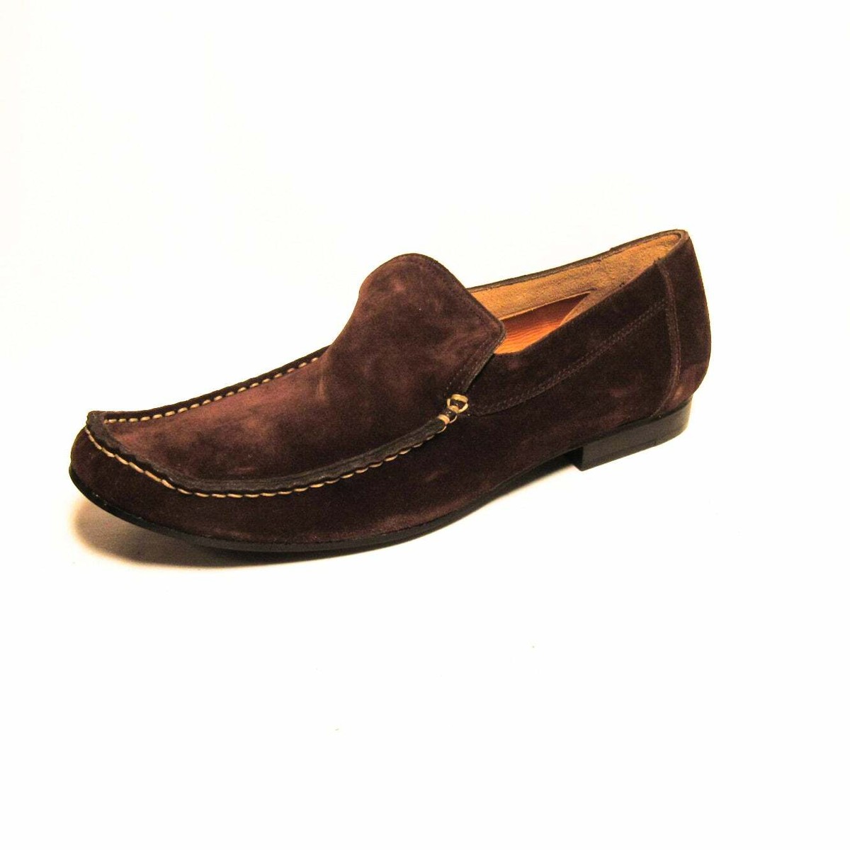 Joseph Fenestrier Brown Suede Loafer | eBay display picture 1