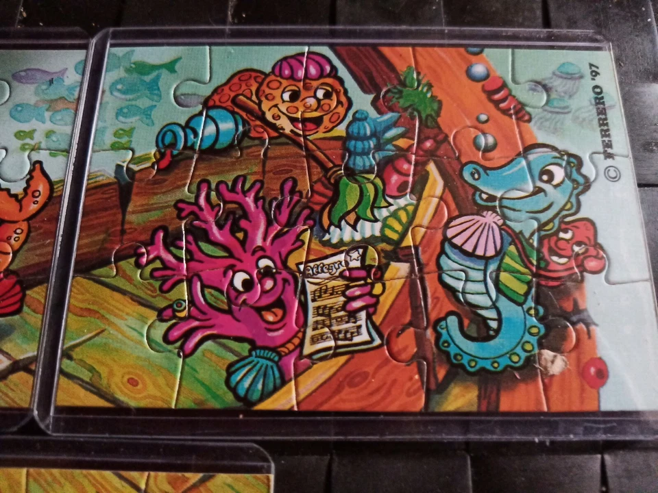 3 Teile Aqualand 1997 ink BPZ 100% Orginal im Blister Top Zustand - Bild 3 von 4