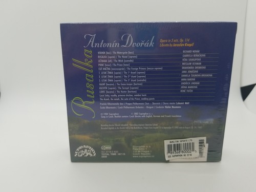 Antonin Dvorák Rusalka (Neumann, Czech Po, Novak, Benackova, Soukupova) (CD) - Picture 3 of 5