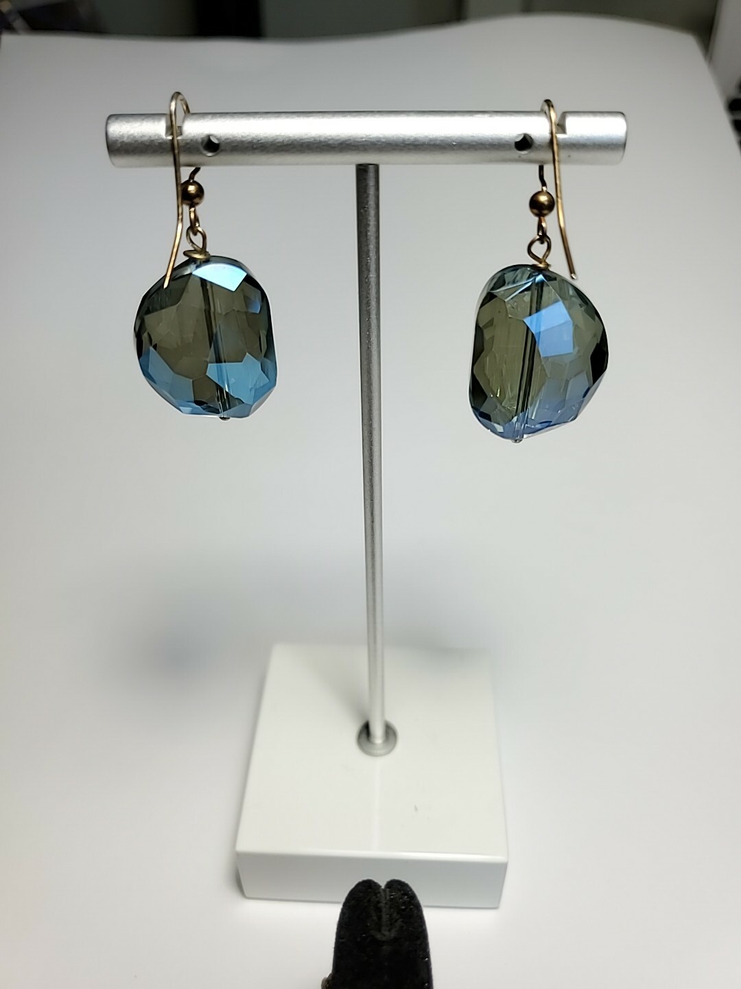 Antique Multiple Colored Earrings / Ring Fashion … - image 4