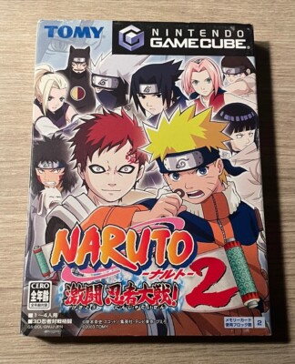 Naruto Gekitou Ninja Taisen 2 Wars [JAPAN IMPORT] Nintendo Gamecube NGC COMPLETE