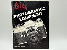 Leitz Photographic Equipment Catalog No 43 / 1st Edition 1969