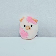 BRAND NEW Squishmallows Reshma the Pink Cow 2" Squishville