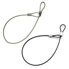 Safety Strap Stainless Steel Tether Lanyard Wrist Hand 30cm For Camera New