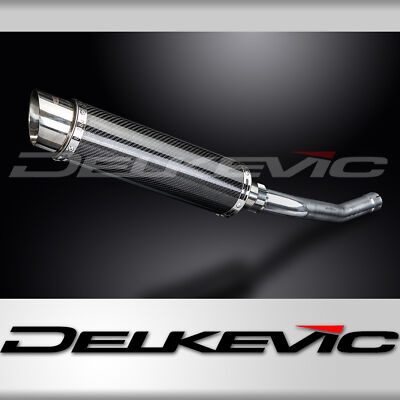 Kawasaki Concours 14 GTR1400 08-21 Slip On 14'' Round Carbon Exhaust Muffler Kit