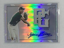 2021 LEAF PERFECT GAME METAL SILVER REFRACTOR DOM HELLMAN RC AUTO # 18/25