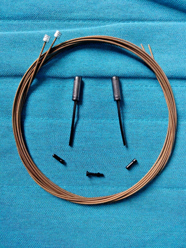 Shimano Dura-Ace Road Polymer Coated Inner Gear Cable set 1.2mm x 2100mm 2pcs