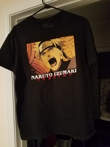Naruto Shippuden Collection Naruto Uzumaki Black Tee Gem