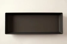 Lloyd Pans HEAVY 76DEG NESTING PAN-4X12X1.5-PSTK Dark Gray 